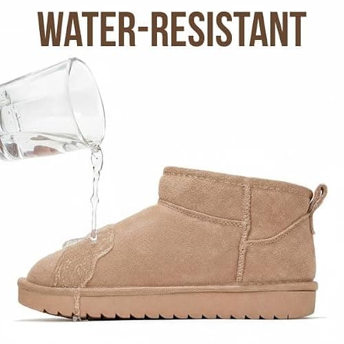 Project Cloud 100% Genuine Leather Ankle Boots for Women - Water Resistant with Memory Foam Insole Winter Boots for Women - Trending Shoes & Comfortable Women's Ankle Boots (Hippy) thumbnail 6