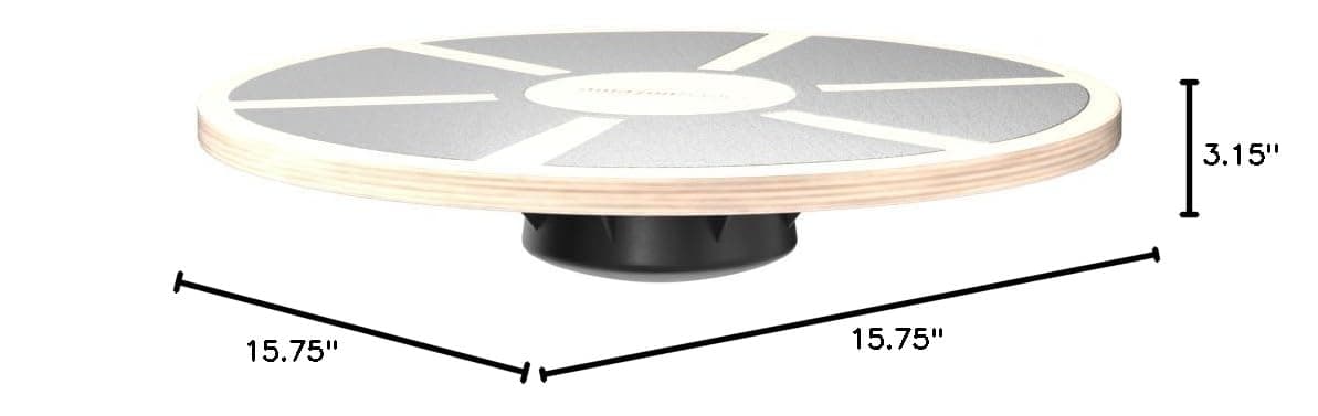 Amazon Basics Wood Wobble Balance Trainer Board thumbnail 6