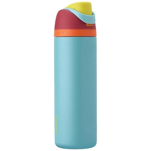 Owala FreeSip Insulated Stainless Steel Water Bottle with Straw for Sports and Travel, Leak Proof, BPA-Free, 710ml, Summer Sweetness - Image 1
