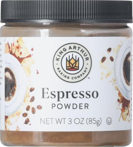 King Arthur Espresso Powder: Premium Baking Extract for Rich Chocolate Flavoring, 3 oz Reusable Jar, Kosher Certified - Enhance Your Desserts with Instant Coffee Intensity thumbnail 2