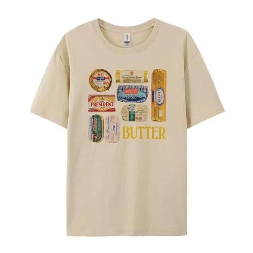 TYATVS Women Oversized Graphic Tee Grunge Vintage T-Shirts Fisherman Core Y2k Streetwear Aesthetic Summer thumbnail 2