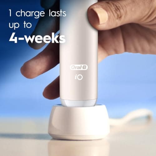 Oral-B iO Series 2 Gentle Clean Electric Toothbrush, Blush Sand thumbnail 8