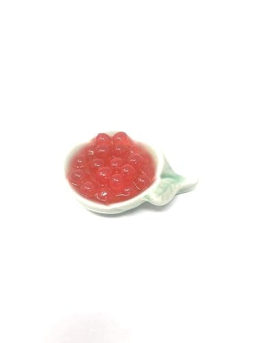 Fusion Select Strawberry Popping Boba Pearls Bursting Boba For Fruit Tea Dessert Toppings 450 Grams - Strawberry thumbnail 3