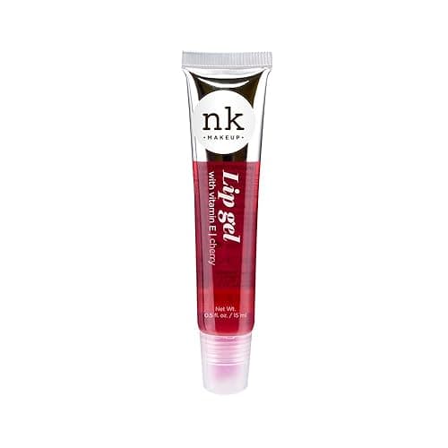 NICKA K NEW YORK VARIETY SET OF 5 NK Hydrating Lip Gel - Vitamin E (Clear, Rosehip Oil, Bubble Gum, Cherry, Strawberry) thumbnail 5