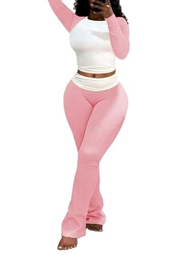 Nimsruc Lounge Sets For Women 2 Piece Outfits Fall Comfy Tracksuits - Image 1