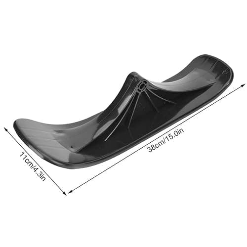2Pcs/1 Set Snow Sled Conversion Kit, Fold Skate Board Outdoor Snow Sled Attachment for Kids thumbnail 6