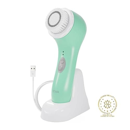 Spa Sciences - NOVA - Sonic Cleansing Brush with Bristles & Infusion System – Anti-Aging Facial Exfoliating, Waterproof, and USB Rechargeable thumbnail 2