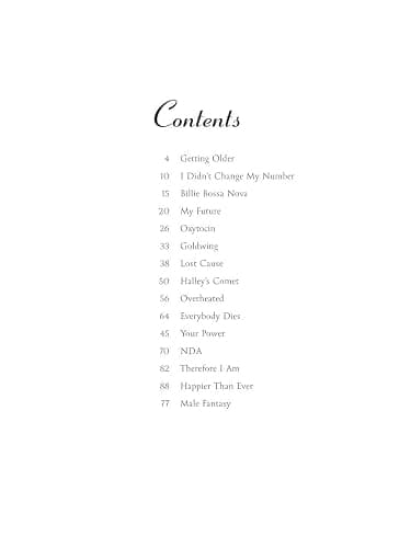 Billie Eilish - Happier Than Ever | Piano/Vocal/Guitar Sheet Music Songbook for Students and Fans | 15 Songs from Third Studio Album with Lyrics and ... Home Practice or Performance (Hal Leonard) thumbnail 4
