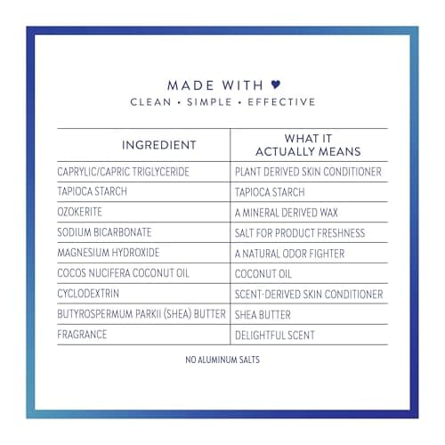 Native Deodorant Contains Naturally Derived Ingredients, 72 Hour Odor Control, Deodorant for Women and Men, Aluminum Free, Coconut & Vanilla 2.65oz thumbnail 11