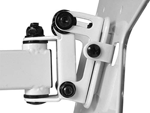 TV Universal Wandhalterung weiß schwenkbar neigbar TV Wand Halter für 3D HD LED LCD Fernseher 15'-55' Zoll VESA 75 100 200x100 200 Modell: S89W thumbnail 6
