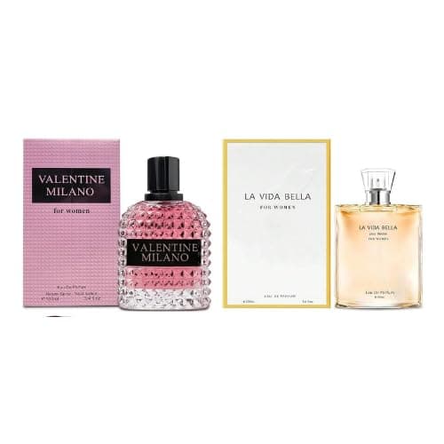 VENEZIO PROFUMO 6PCS Perfume Set for Women - Floral Fragrance Gift Set with Vanilla, Sweet Fruity Eau De Parfume | 3.4 Fl Oz Each (La Vida Bella, Sarah & Valentine Milano Perfume for women) thumbnail 8