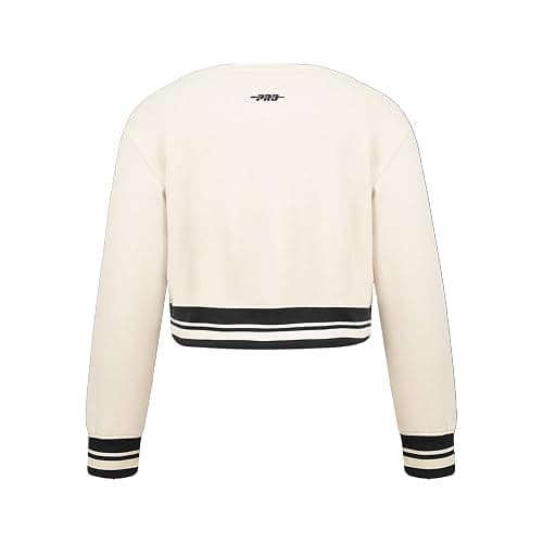 Pro Standard Big Girls NBA Retro Classics Fleece Crewneck Sweatshirt thumbnail 2
