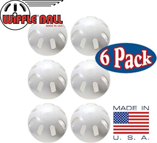 WIFFLE Ball 6 Baseballs Official Size 6 Pack Ball 32" Bats 2 Pack Set thumbnail 4