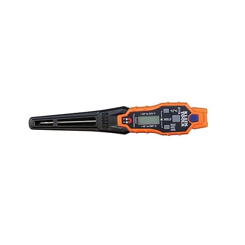 Klein Tools ET10 Magnetic Digital Pocket Thermometer, HVAC Instant Read Thermometer with Backlit Display, Wide Measurement Range, Fahrenheit and Celsius thumbnail 6