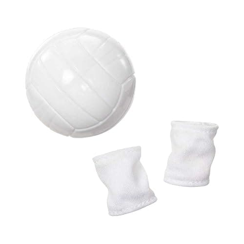 Barbie Careers Fashion Doll & Accessory, Made to Move Volleyball Player Wearing Removable Uniform with Ball, 22 Bendable Joints thumbnail 4