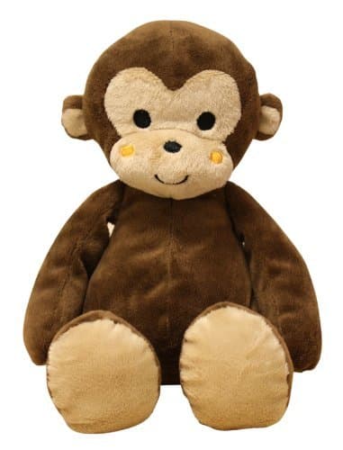 Bedtime Originals Plush Monkey Ollie, Brown 8 Inch (Pack of 1) - Image 1