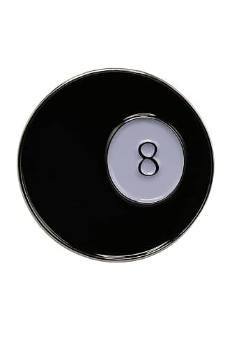 8 Ball Golf Ball Marker- Premium Golf Marker for Putting Green | Unique Golf Ball Marker for Men & Women – Ballmarker Golf Gift for Alignment & Style, 1" Wide - Image 1
