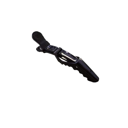 12Pcs Hair Clips for Styling Sectioning - Wide Teeth Double Hinged Design Professional Salon Quality Alligator Hair Clips (black) thumbnail 5