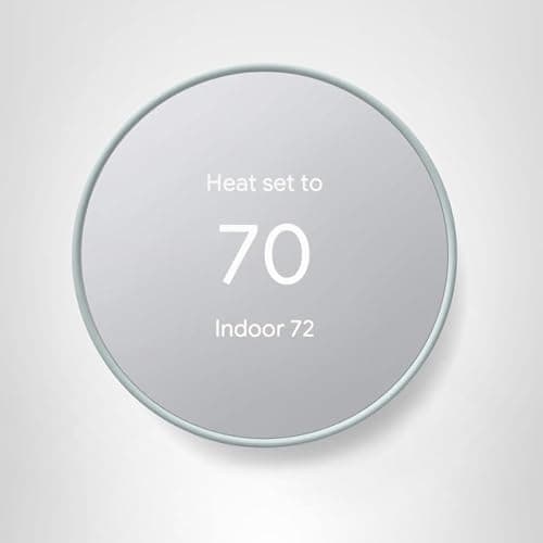 Google Nest Thermostat - Smart Thermostat for Home - Programmable Wifi Thermostat - Fog thumbnail 13