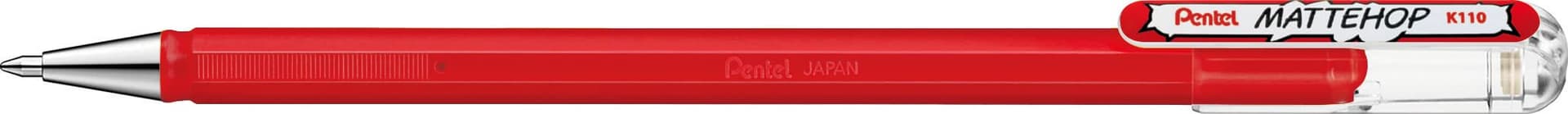 Pentel Mattehop 1.0mm Gel Roller 7pc Wallet - Original Colours thumbnail 5
