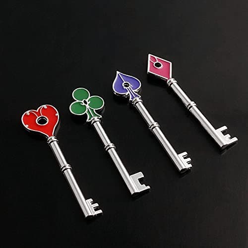 SONGCHANGJEWELRY Game Remake Keys Set - 4 pcs RPD keys Collection Set - for Game Fans, Kids Gift thumbnail 3