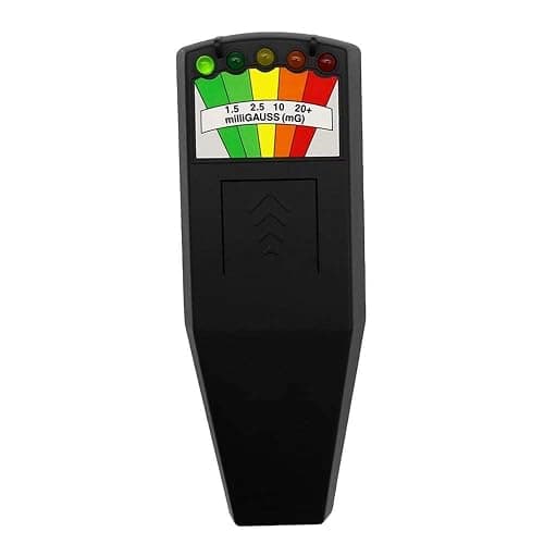 JahyShow Emf Meter Ghost Hunting: Emf Meter Radiation Detector for EF RF MF - Handheld Emf Detector or Home and Office Emf Inspections, Black thumbnail 9