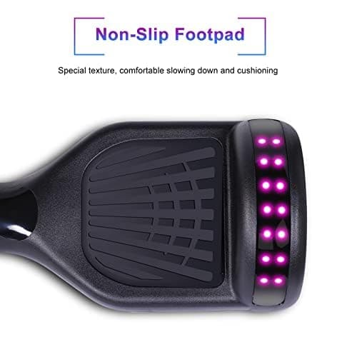 SISIGAD Scooters for Kids Ages 7-12, with Built-in Bluetooth Speaker and 6.5" Colorful Lights Wheels, Safety Certified Self Balancing Scooter thumbnail 4
