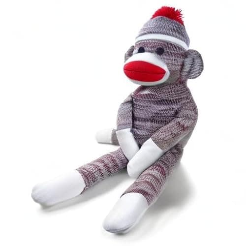 Pennington Bear Company The Original Sock Monkey, Hand-Knit, Plush Material, 20" inch thumbnail 4