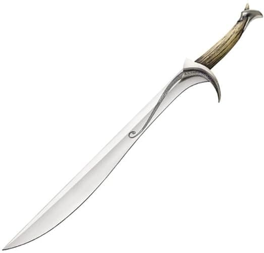 United Cutlery Orcrist Sword of Thorin Oakenshield | Replica "Goblin Cleaver" from The Hobbit | Officially Licensed | Wall Plaque - Image 1