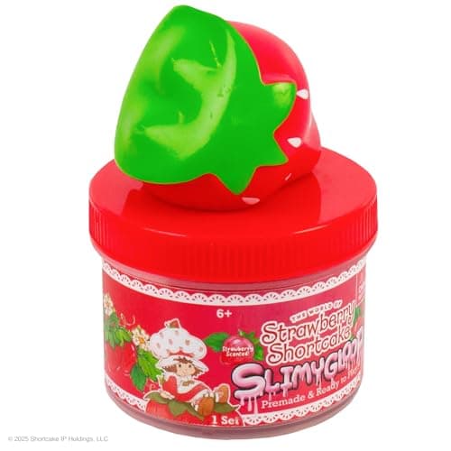 Strawberry Shortcake Scented Cloud Slime, Fluffy Strawberry Scented Slime, Birthday Party Favors for Kids 8-12 thumbnail 8