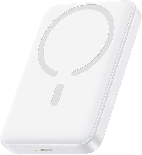 Batterie Externe 10000mAh, Magnétique sans Fil Power Bank, 20W USB C Entrée&Sortie Charge Rapide, Portable Powerbank Induction Chargeur Compatible avec iPhone 17 16 15 14 13 12 séries Samsung iPad - Image 1
