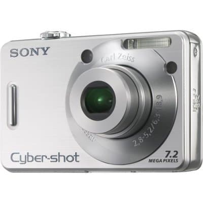 Sony Cyber-shot DSC-W70 Digital Camera - Silver 7.2 MP, 3x Optical Zoom 2.5" LCD (Renewed) thumbnail 7
