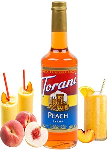 Torani Peach Flavor Syrup 750ml - Image 1