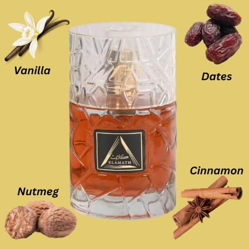 VENEZIO PROFUMO Klamath and Klamath Brown Edition Eau de Parfum, 3.4 Fl Oz Each, Caramel, Vanilla, Spicy Woody Fragrance, 2-Piece thumbnail 2