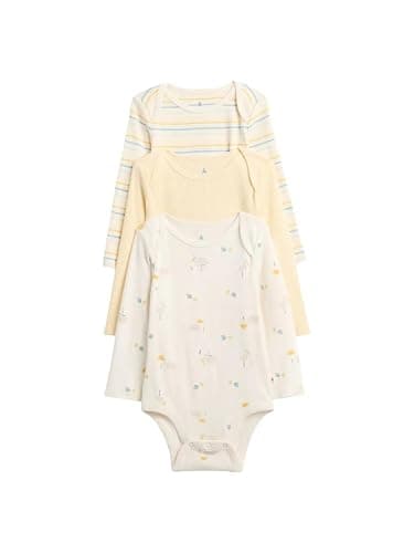 GAP Baby 3-pack Long Sleeve Bodysuit - Image 1