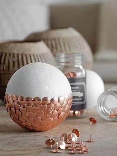 Foam Craft Balls, 3 Inch Polystyrene Spheres, 2 Pack, for DIY and Party Decorations thumbnail 3