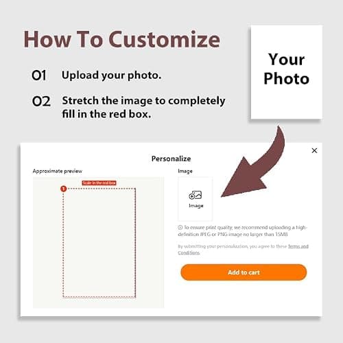 Unframed Custom Poster Prints, Upload Your Images/Photos, Personalized Pictures Customized Poster Printing (8x10) thumbnail 7