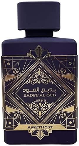 Amethyst Badee Al Oud Eau de Arabian Parfüm, 100 ml, Rosenduft, Vanille, Rose, Oud, verführerischer Duft zur Verführung der Sinne, für Damen - Image 1