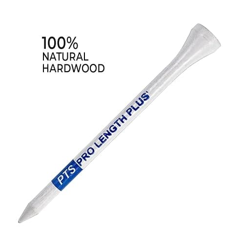 PrideSports PTS Wood Golf Tees | 75 Count, 3-1/4 Inch | #1 Wood Tee on Tour | Best for Drivers & Woods thumbnail 5