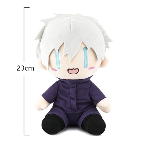 QAHEART Gojos Figure Plush Anime Itadori Yuji Fushiguro Megumi Soft Plushies Cute Stuffed JJK Anime Plush Figure Peripheral Collectible 23cm/9inch thumbnail 2
