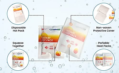 PrimaCare PHP-45 Instant Heat Pack for Emergency Heat Therapy, 4" x 5", Pack of 24 thumbnail 7