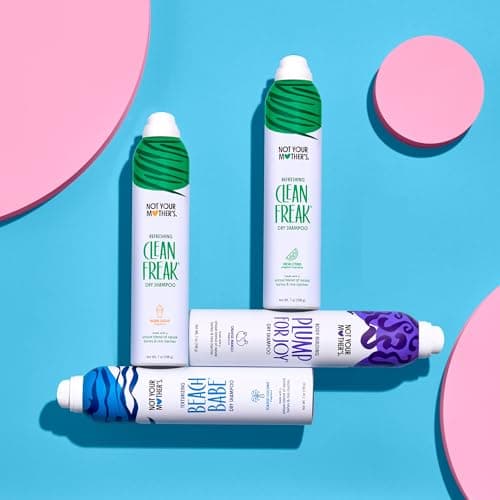 Not Your Mother's Value Pack Clean Freak Refreshing Jumbo Dry Shampoo (2-Pack) - 12 oz Each - 70% More to Instantly Absorb Oil and Refresh Hair Between Washes - Fresh Citrus - For All Hair Types thumbnail 8