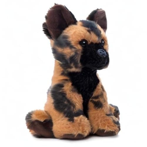 The Petting Zoo African Wild Dog Stuffed Animal, Babiez, Kids Gifts, 6 in | Wild Onez African Wild Dog Realistic Wildlife Zoo Animals by Zoologee. Great Toys for Girls and Boys. Plush Gifts for Kids thumbnail 11
