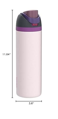 Owala FreeSip Insulated Stainless Steel Water Bottle with Straw for Sports, Travel, and School BPA-Free Sports Water Bottle, 40 oz, Dreamy Field thumbnail 2