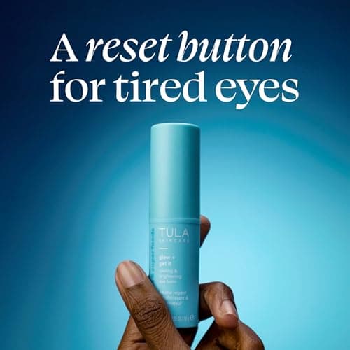 TULA Skin Care Eye Balm Glow & Get It - Dark Circle Treatment, Instantly Hydrate and Brighten Undereye Area, Portable and Perfect to Use On-the-go, 0.35 oz. thumbnail 4