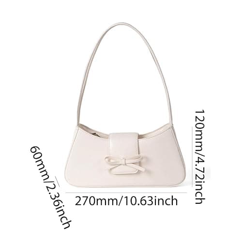 GETERUUV Shoulder Bags for Women Coquette Bow Purse Y2k Bag Small Cute Purses Mini Hobo Handbag Faux Leather Shoulder Purse thumbnail 6