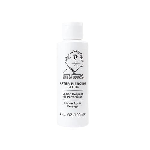 STUDEX Aftercare Piercing Lotion – 4 oz (100 ml) – Gentle Ear Piercing Cleaning Solution for Fast Healing - Image 1