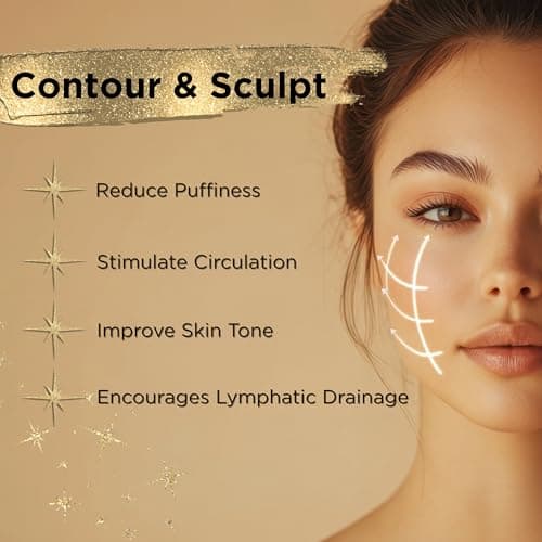 ICON Lymphatic Contour Brush for Face, Face Sculpting Tool for Lymphatic Drainage, Ultra Soft Bristles, Dry Brush, Helps Reduce Look of Puffiness (1 Pack) thumbnail 7