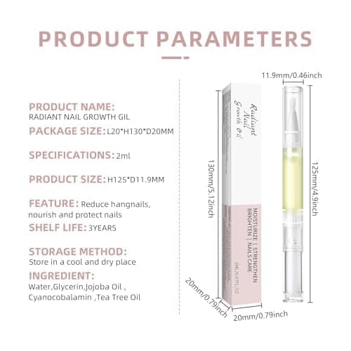 Cuticle Oil Pen for Nail Care – Nourishing Cuticle Revitalizer with Natural Oils, Hydrating & Quick-Absorbing, Mess-Free Applicator, Perfect for At-Home & Salon Use thumbnail 7
