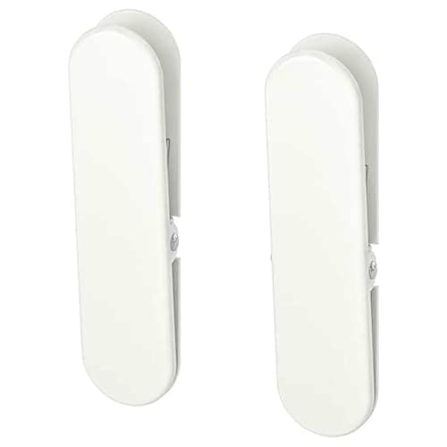 Ikea Pegboard Accessories (Clip) - Pack of 2, White, 0.5 Quart, IKEAOPC6J127 - Image 1